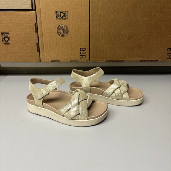 Vionic Rosa - gold glitter - size 8.5 - Picture 1 of 6